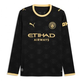 Pánské fotbalový oblečení Manchester City Venkovní košile 2026-27 Dlouhým Rukávem
